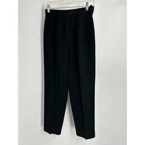 Votre Nom Womens Pants Size 8 Black‎ Tapered Minimalist Parisian Vintage Classic